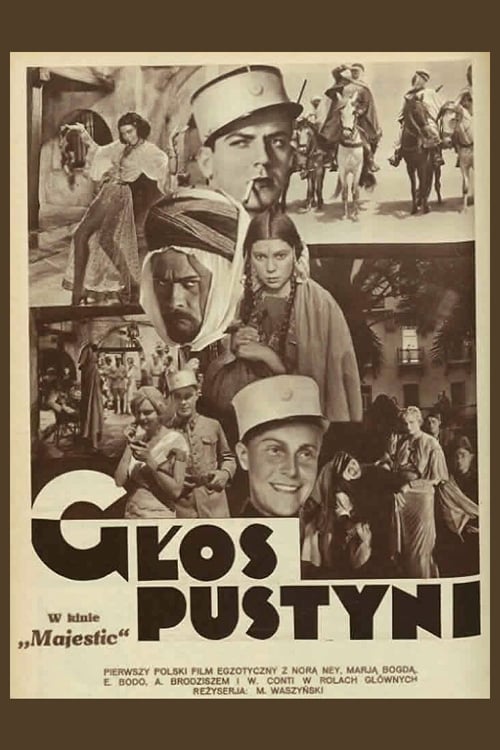 Głos Pustyni (1932) poster