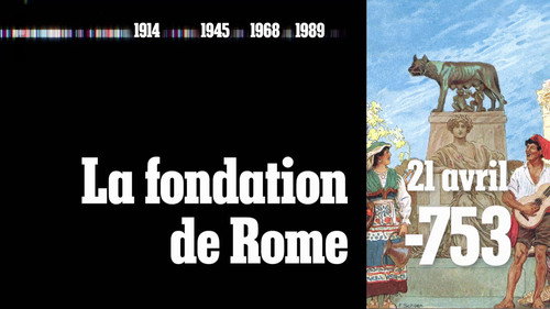 Image 21 avril −753 — La fondation de Rome