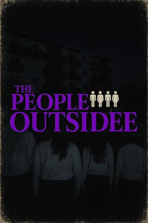 Póster oficial de The People Outside - Horror