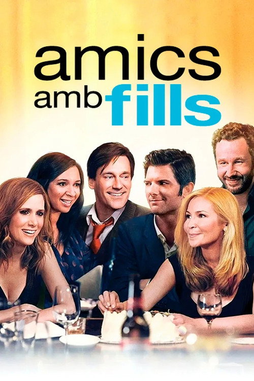 Cartell de Amics amb fills