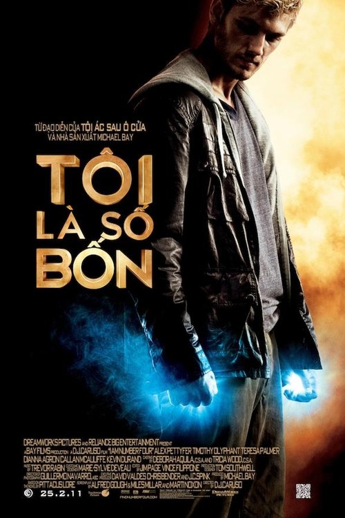 Poster Tôi Là Số Bốn