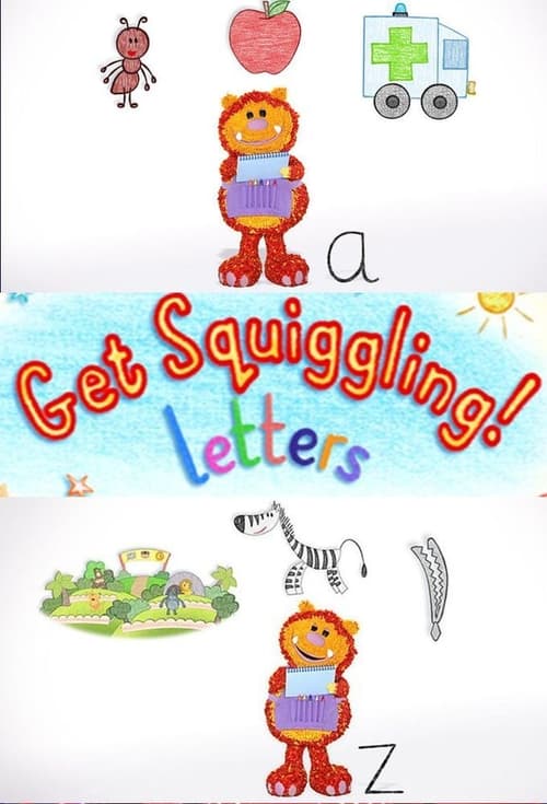 Poster Get Squiggling! Letters