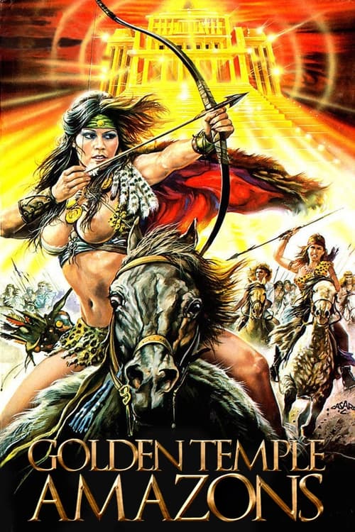 Poster Les amazones du temple d'or 1986