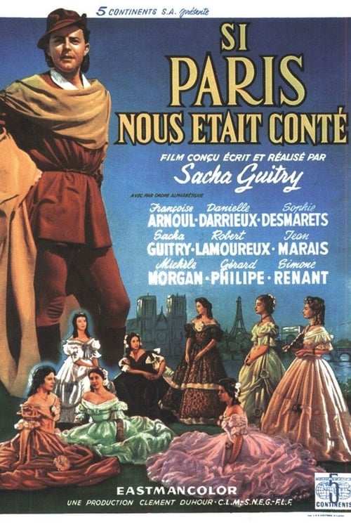 Poster Si Paris nous était conté 1956