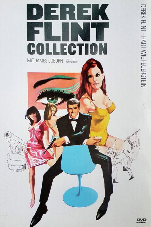 Poster Derek Flint Filmreihe