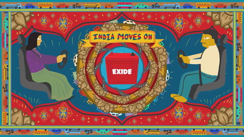 The Moving Canvas - EXIDE Backdrop Blur