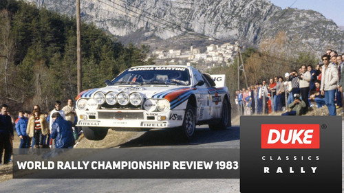 World Rally Championship Review 1983 Backdrop Blur