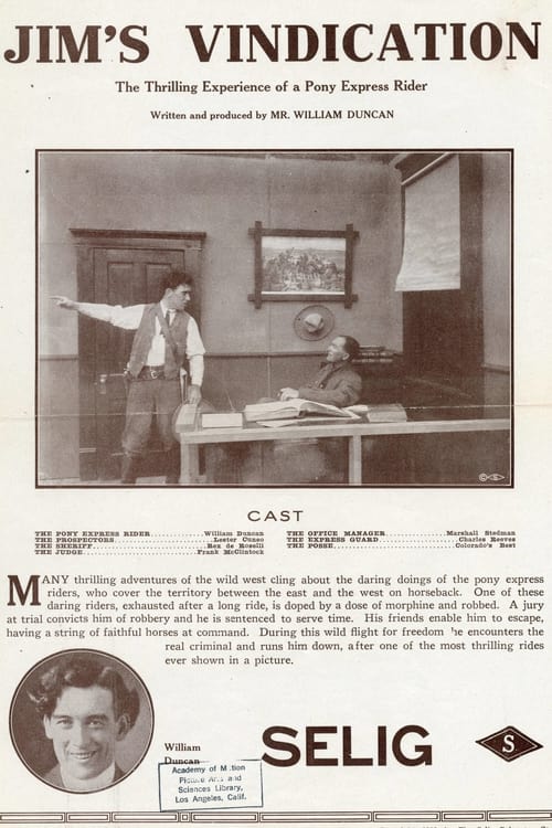 Jim's Vindication (1912)