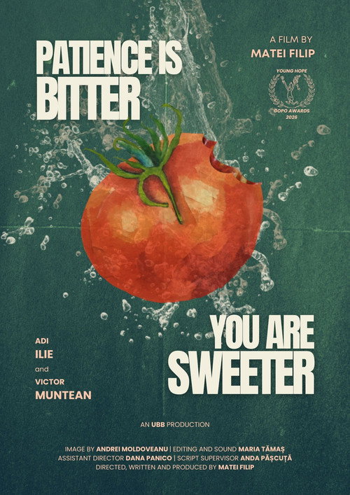 Patience is bitter, you are sweeter