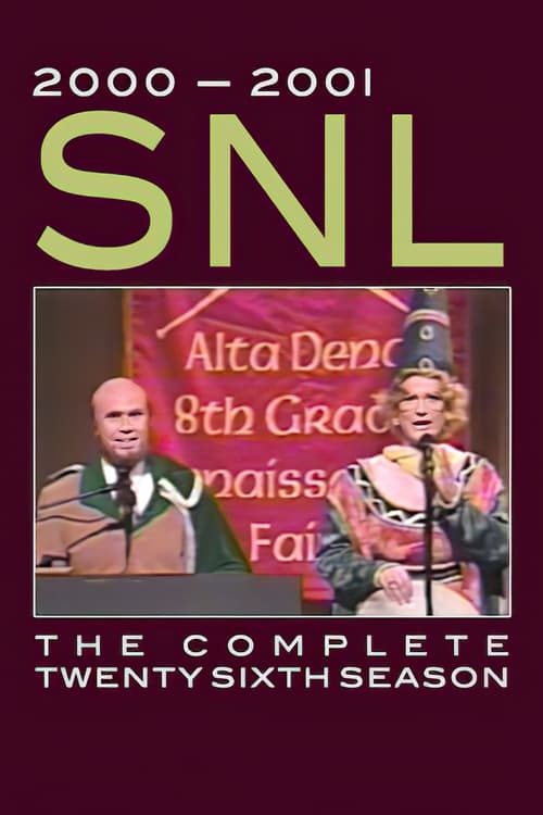 Saturday Night Live, S26E06 - (2000)