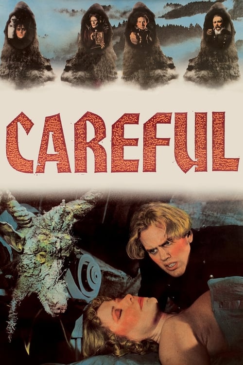 Grootschalige poster van Careful