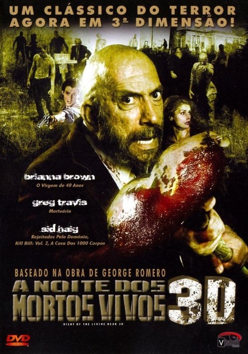 Pôster de A Noite dos Mortos Vivos 3D