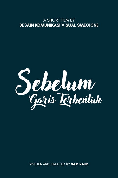 Sebelum Garis Terbentuk