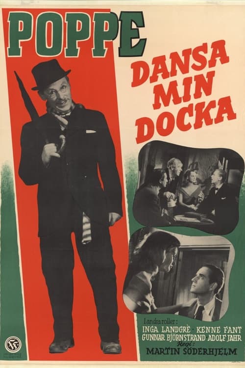 Dansa min docka (1953) poster