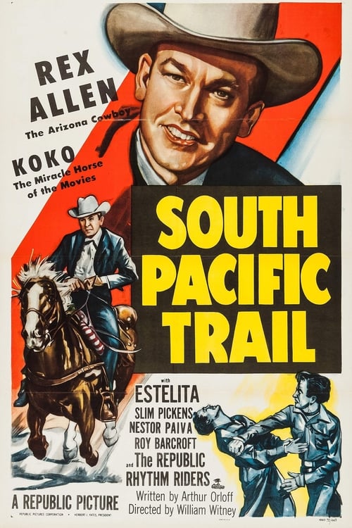 Poster South Pacific Trail 1952