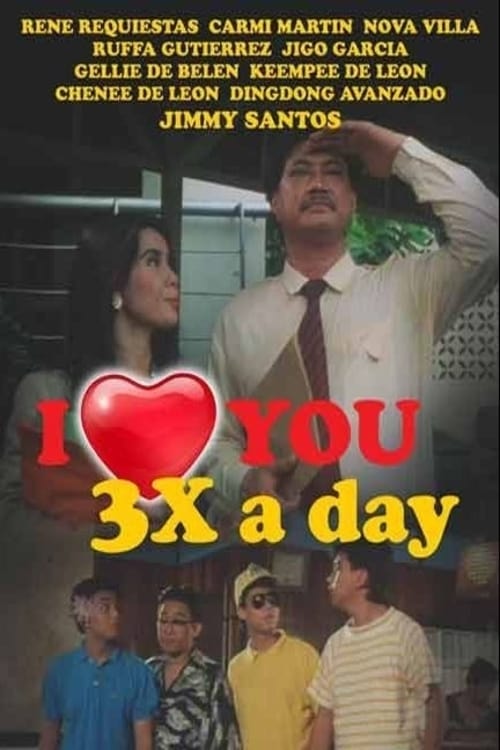 I Love You Three Times a Day (1988) poster