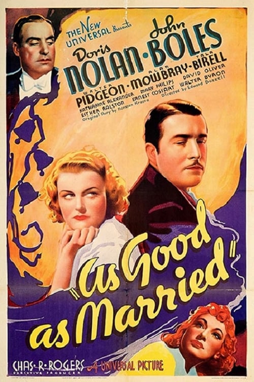 As Good as Married (1937) poster