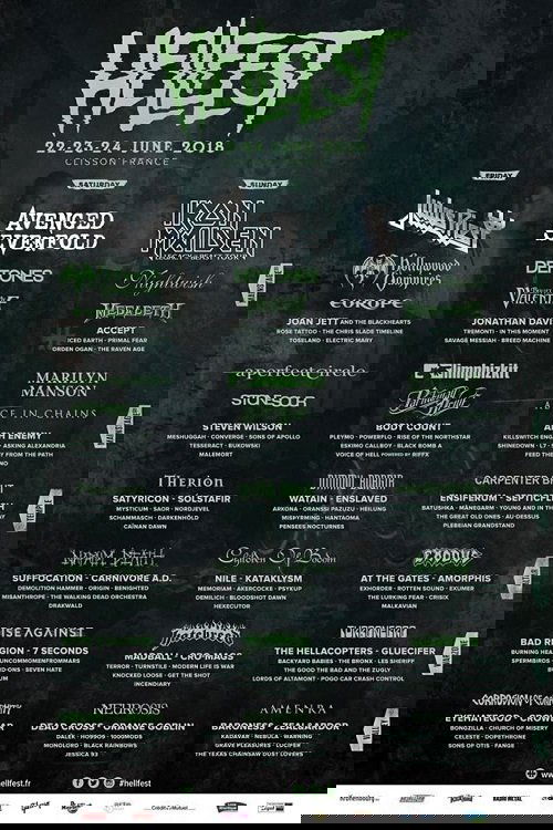 Hellfest 2018 movie poster player