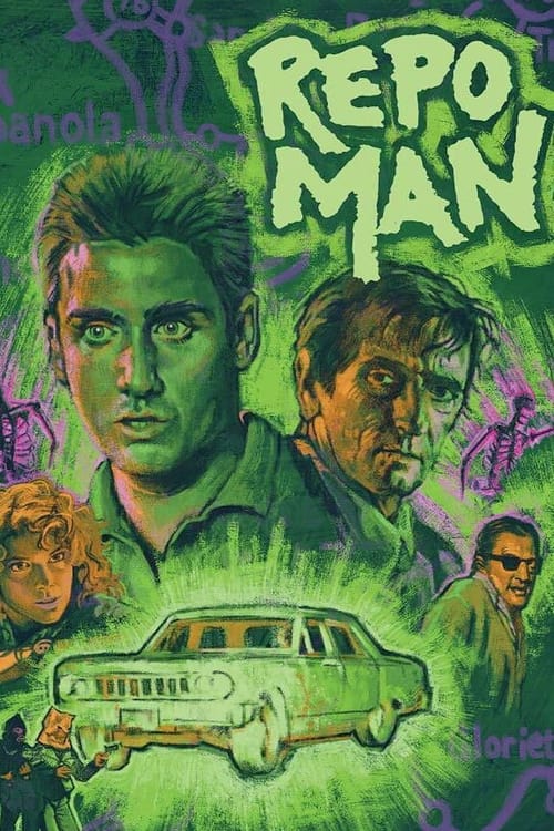 Repo Man Movie Poster Image