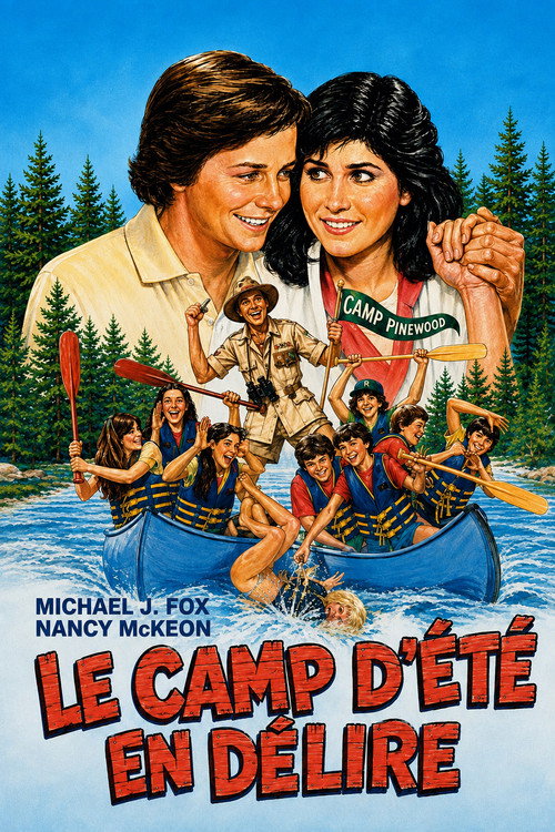 Le Camp d'été en délire poster