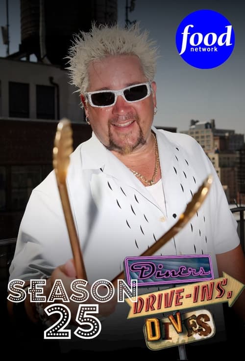 Where to stream Diners, Drive-ins and Dives Season 25