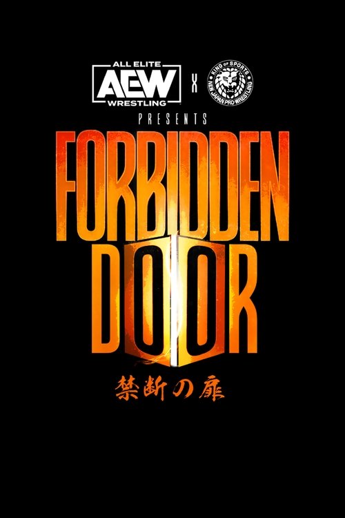 AEW x NJPW Present Forbidden Door poster