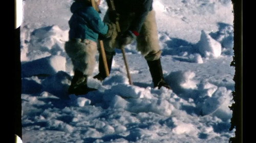 The Ice We Walk Through Backdrop Blur