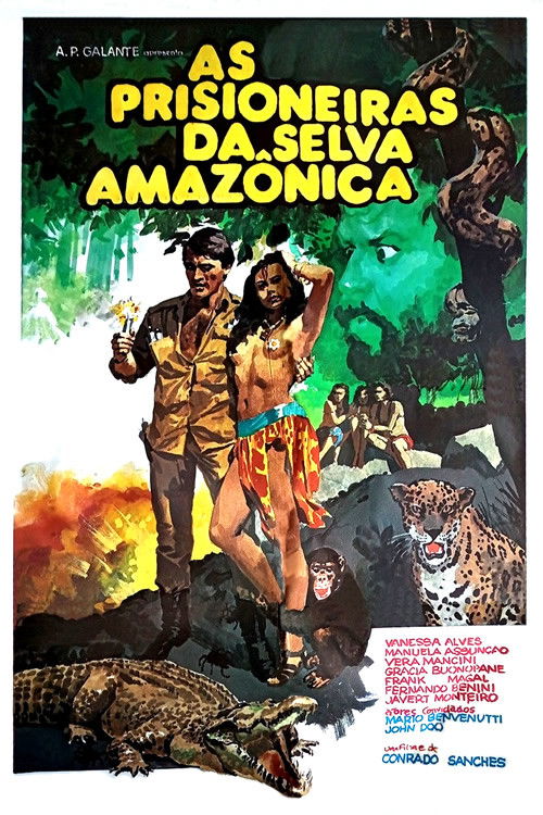 Prisoners of the Amazon Jungle poster