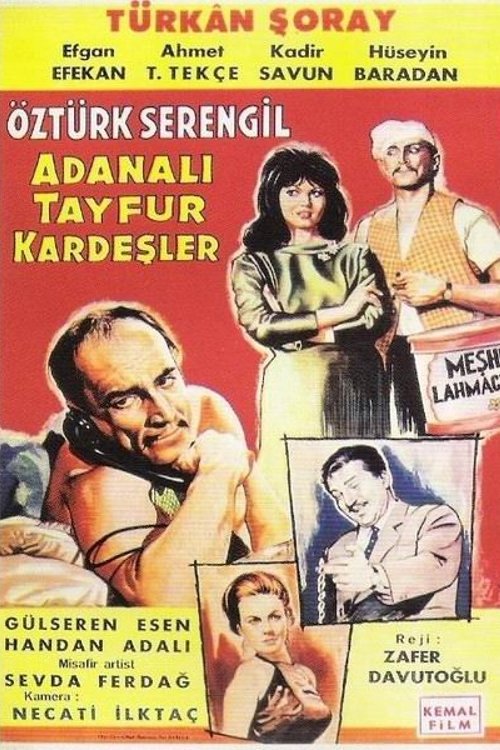 Adanalı Tayfur Kardeşler movie poster player