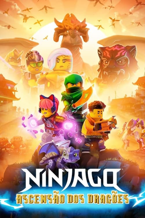 Poster da série Ninjago: Ascensão dos Dragões