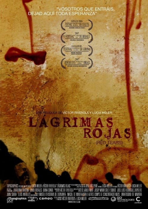 Poster Lágrimas rojas 2006