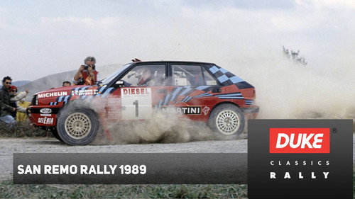 Rallye Sanremo 1989 Backdrop Blur
