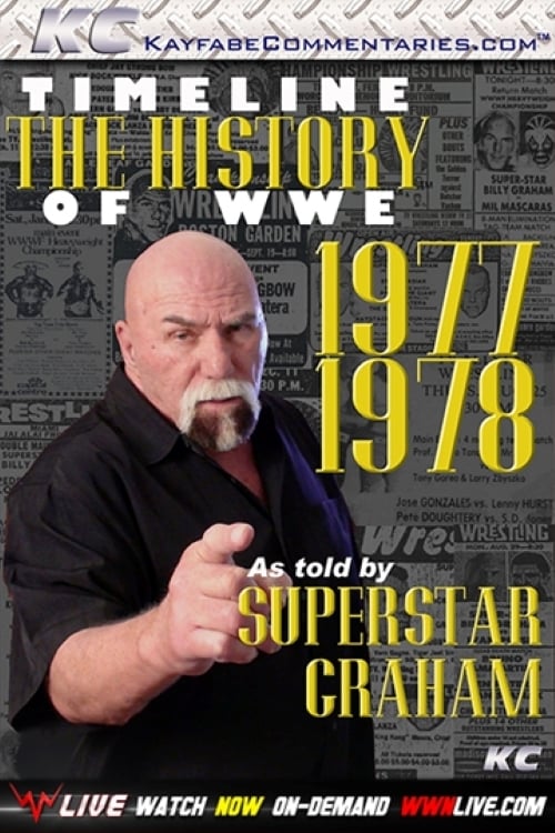 Poster Timeline: The History of WWE – 1977-1978 – As Told By Superstar Graham 2010