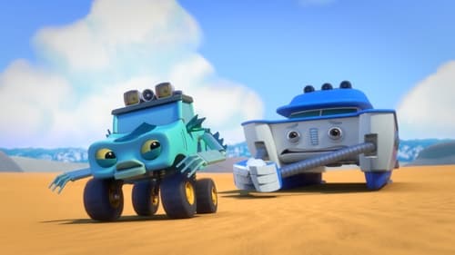 Escena del episodio 14 de la temporada 1 de la serie Los poderosos MonsterWheelies