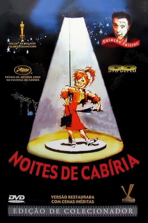 Noites de Cabíria movie poster player