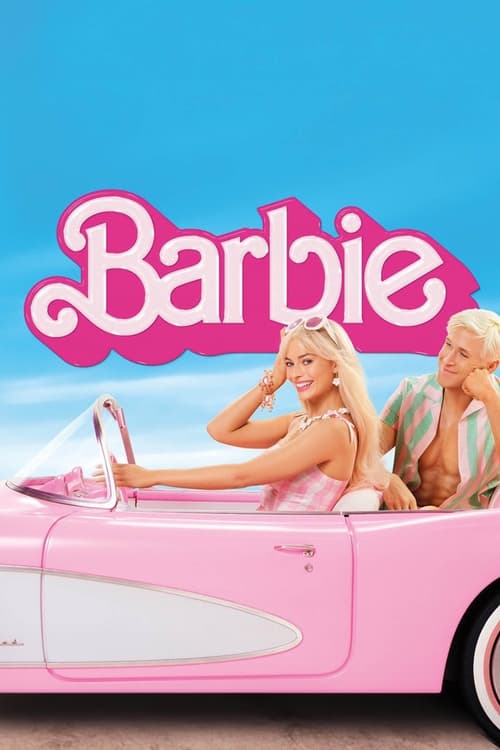 Grootschalige poster van Barbie
