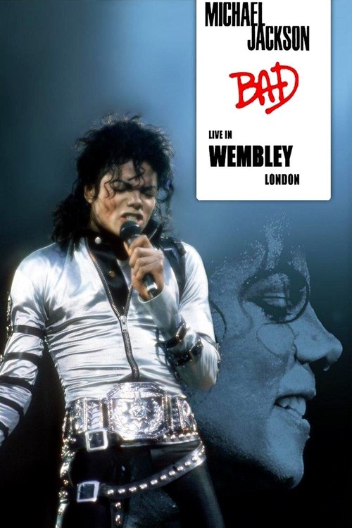 Michael Jackson - Live at Wembley July 16, 1988 poster