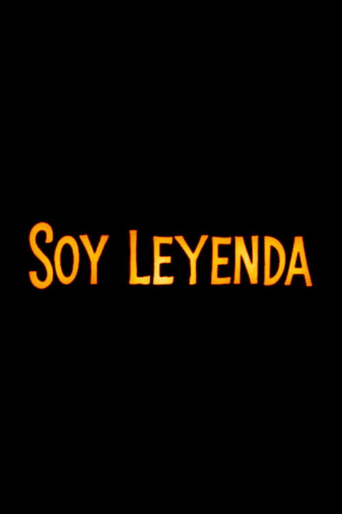 Soy leyenda poster