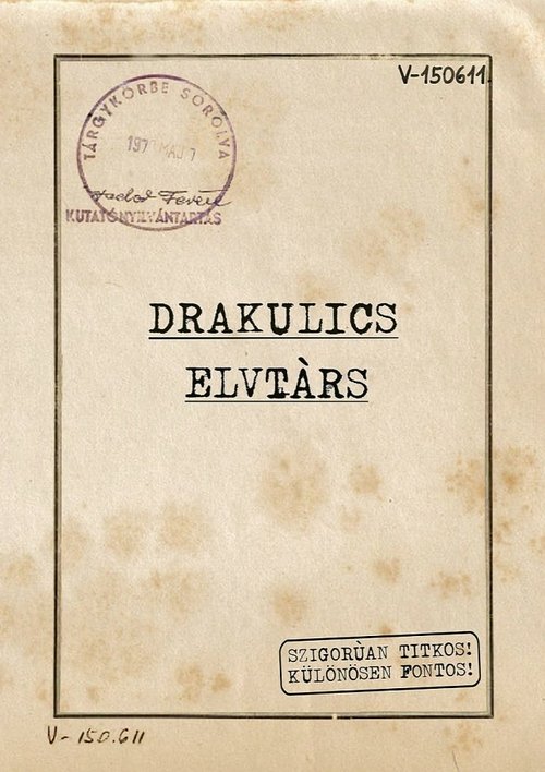 Drakulics elvtárs 2019