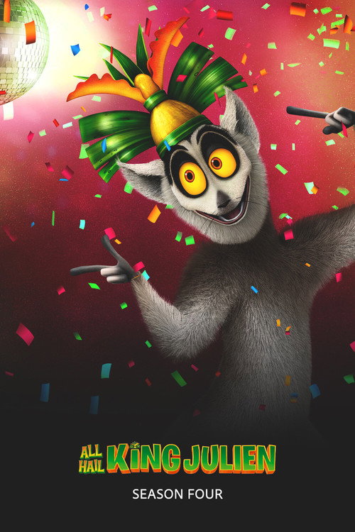 All Hail King Julien - Season 4 Poster Blur