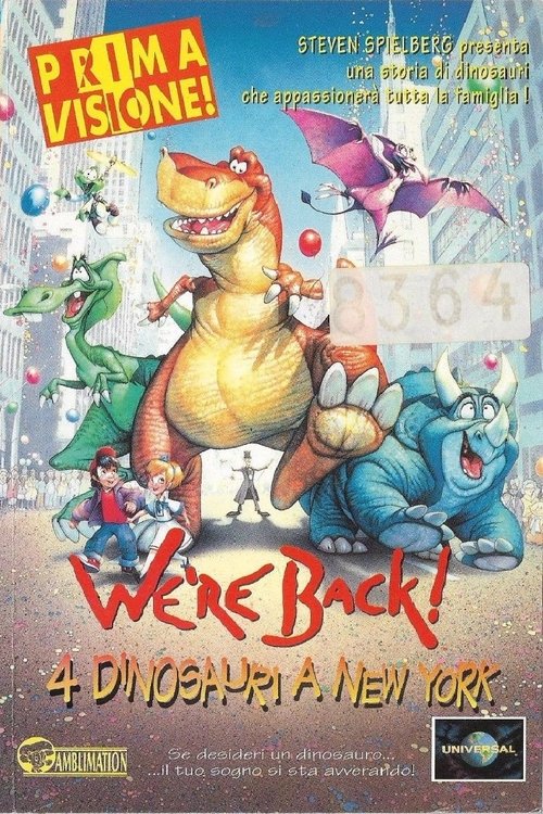 We're Back! A Dinosaur's Story poster