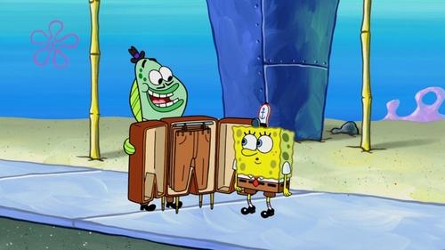 Escena del episodio 27 de la temporada 9 de la serie Bob Esponja