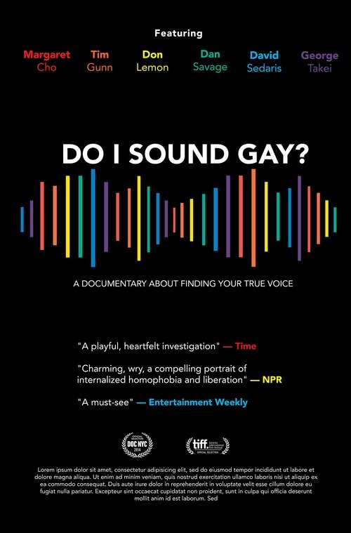 Do I Sound Gay? (2015)