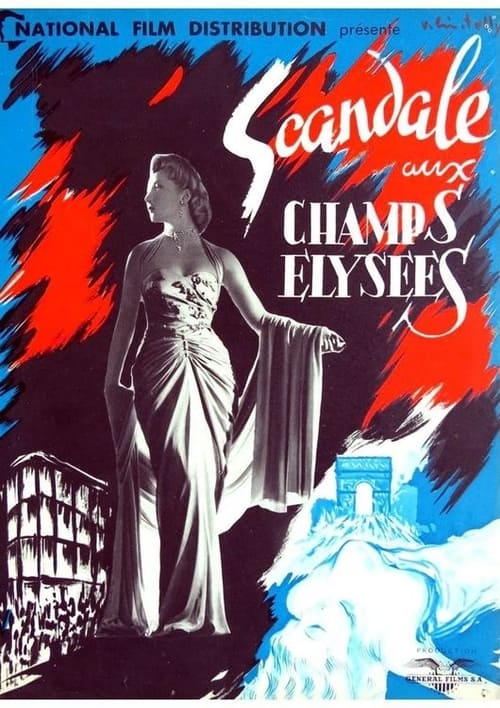 Poster Scandale aux Champs-Elysées 1949