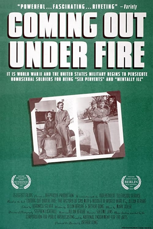 Poster Coming Out Under Fire 1994