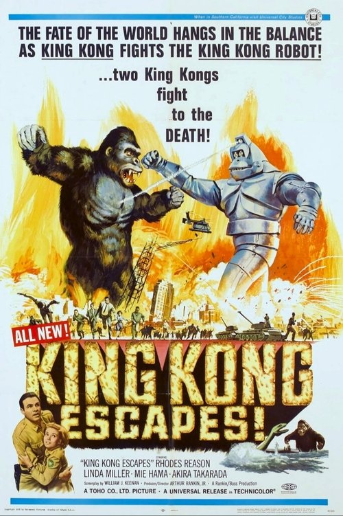 King Kong Escapes poster