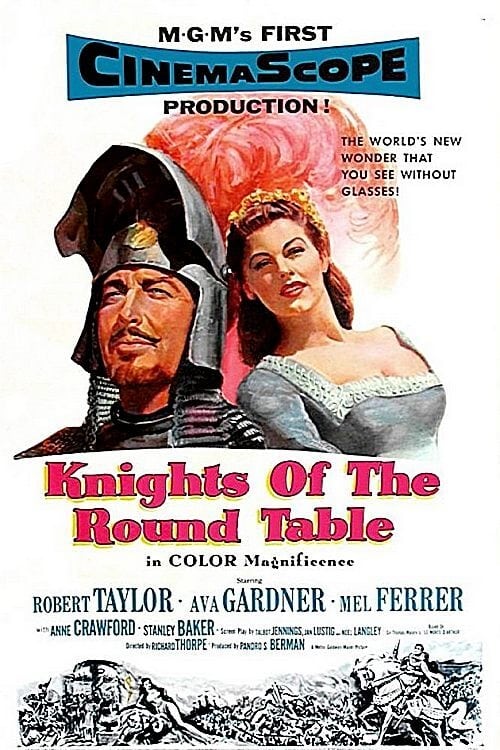 Grootschalige poster van Knights of the Round Table