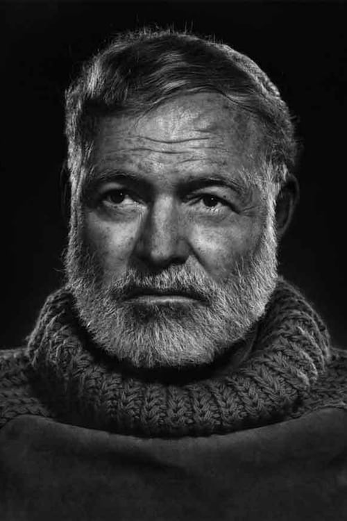 Grootschalige poster van Ernest Hemingway