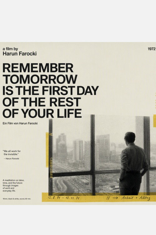 Remember Tomorrow is the First Day of the Rest of Your Life