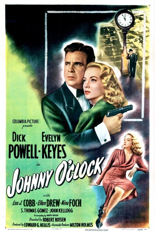 Johnny O'Clock poster
